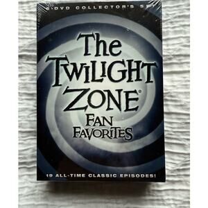 The Twilight Zone Fan Favorites DVD 20105-Disc Collector Set 19 Episodes Sealed